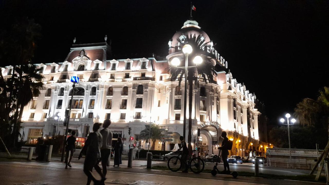 Nice Beau 2 Pieces Atypique-Original 200 M Mer, Promenade Des Anglais, Negresco Exterior foto